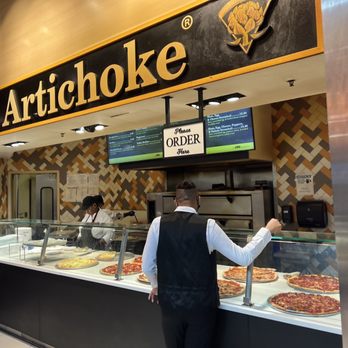 Artichoke Pizza at JFK